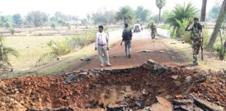 Maoists blast IED a day before CM's visit