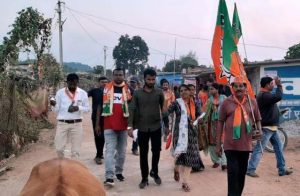 Mahesh Gagda enters the municipality election campaign