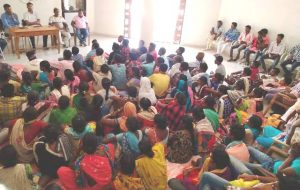 Police took meeting of villagers under Tendumanta Bastar campaign