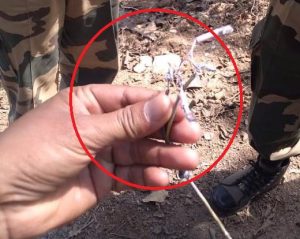 Security forces recovered IED during search