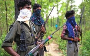 Naxalites killed DRG jawan and threw dead body on road