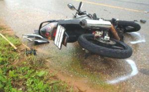 2 bike riders died on the spot in a road accident