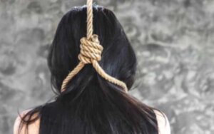 22 year old girl committed suicide by hanging