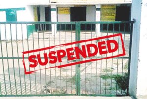 Teacher suspended by CEO