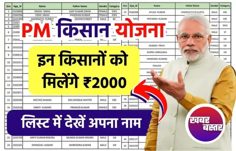 pm kisan yojana