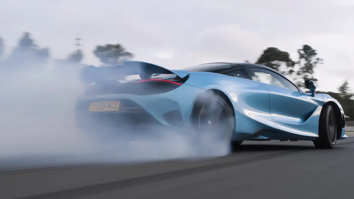 McLaren 750S Car Drift