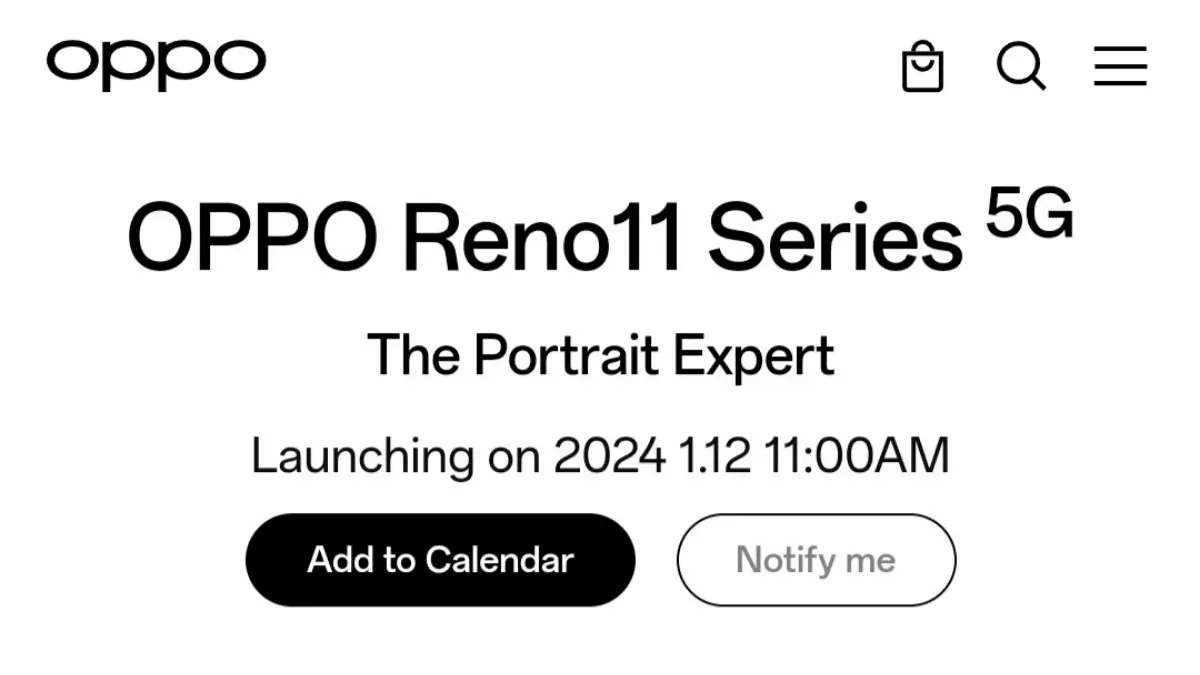 Oppo Reno 11 Series Launch Date India