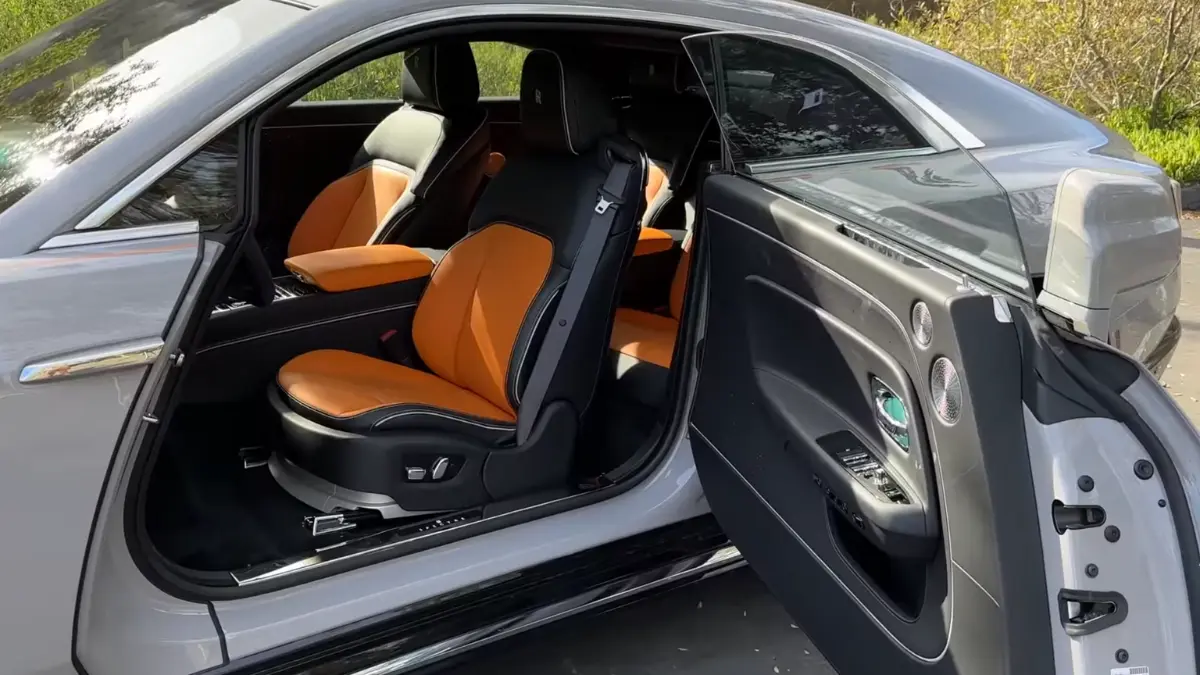 Rolls-Royce Spectre Electric Car Interior Design