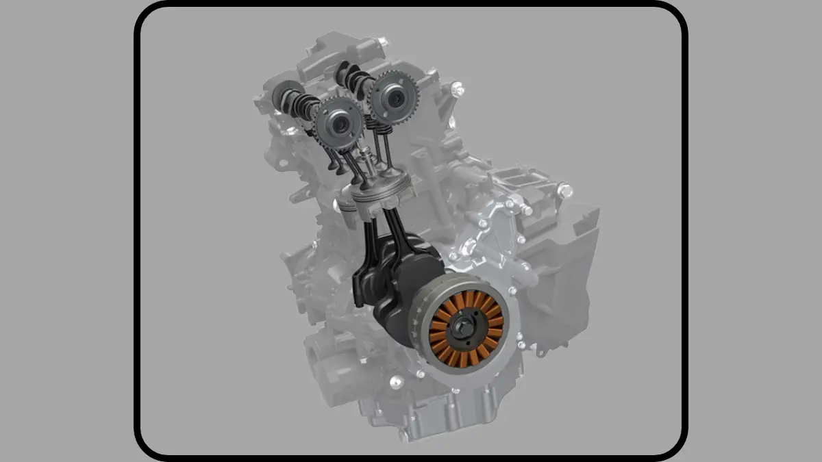 Suzuki V-Strom 800DE Djebel Bike Engine