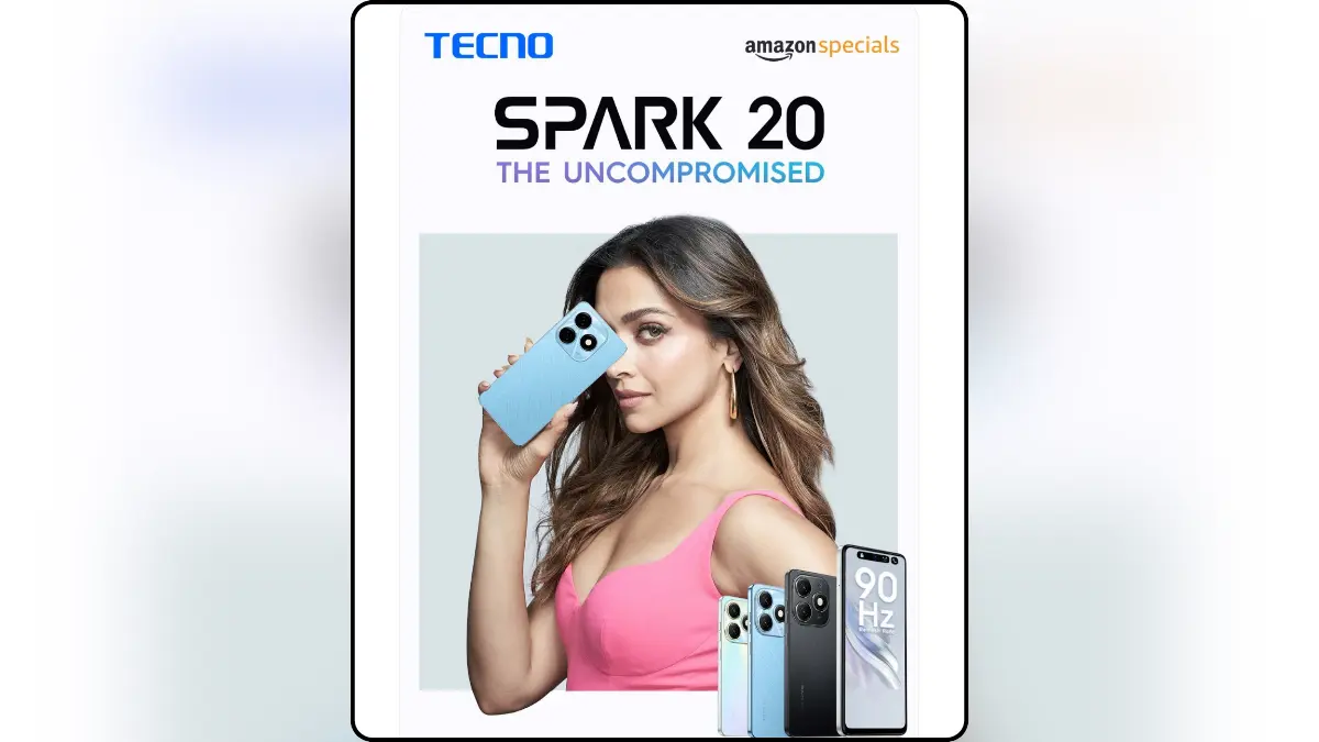 Tecno Spark 20 Launch in India Soon Amazon Page Reveals