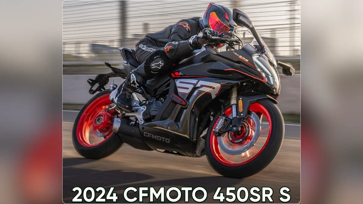 2024 CFMoto 450SR S Sportsbike