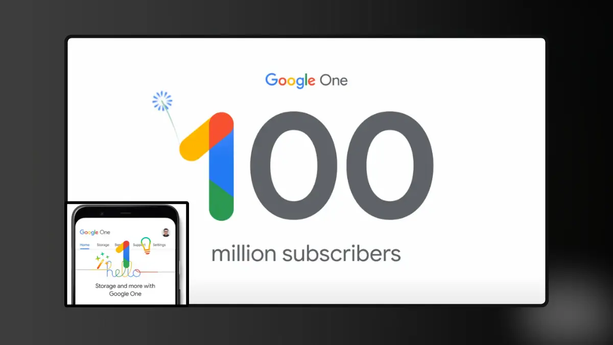 Google One Crosses 100 Million Users