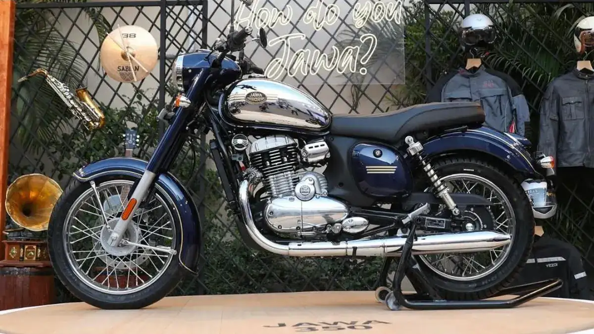 Jawa 350 New Blue Color Launched in India