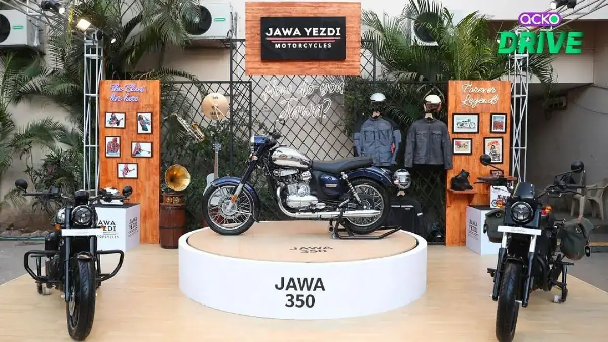 Jawa 350 New Blue Color Launched