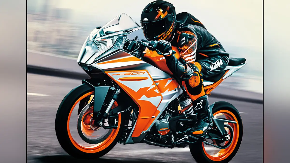 New KTM RC200