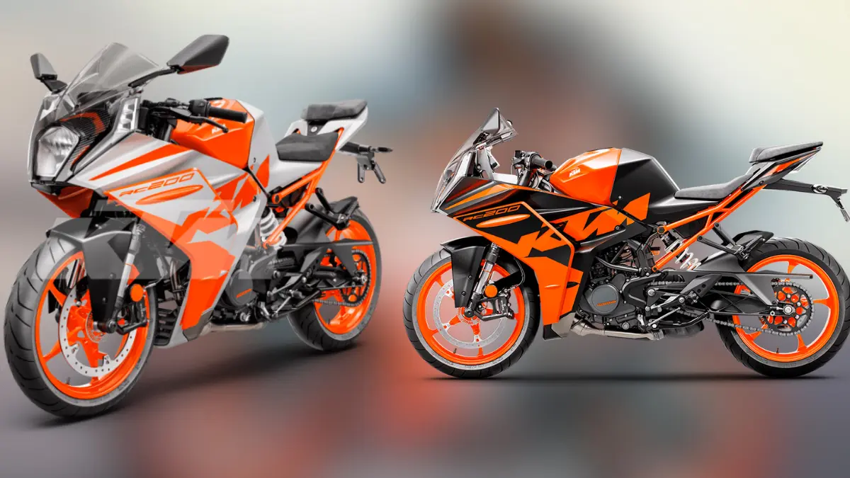 New KTM RC200 Bike