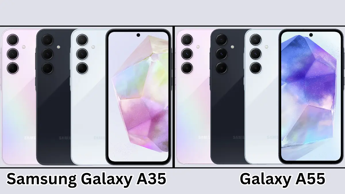 Samsung Galaxy A35 And Galaxy A55 Leak Design