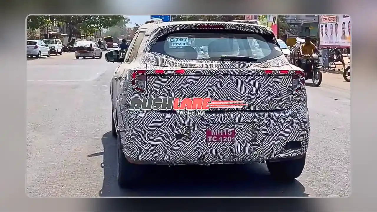 New Mahindra XUV300 Facelift Spotted Testing