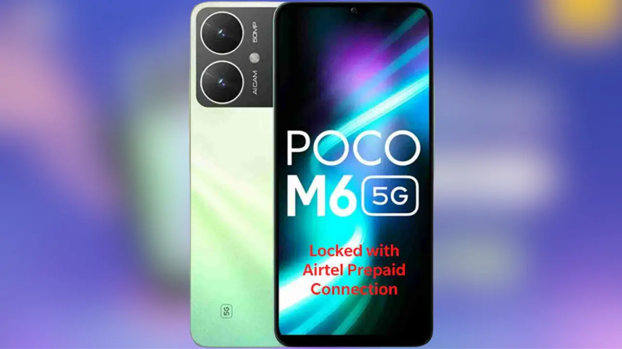 POCO M6 5G Airtel Locked Variant