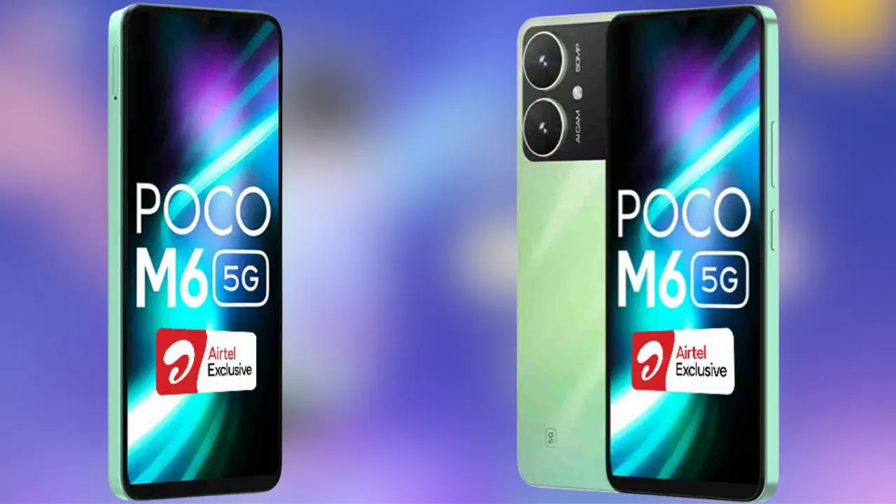 POCO M6 5G Airtel Locked Variant