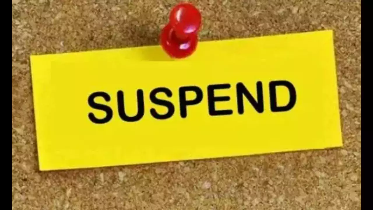 CG Suspend, Chhattisgarh Suspend News